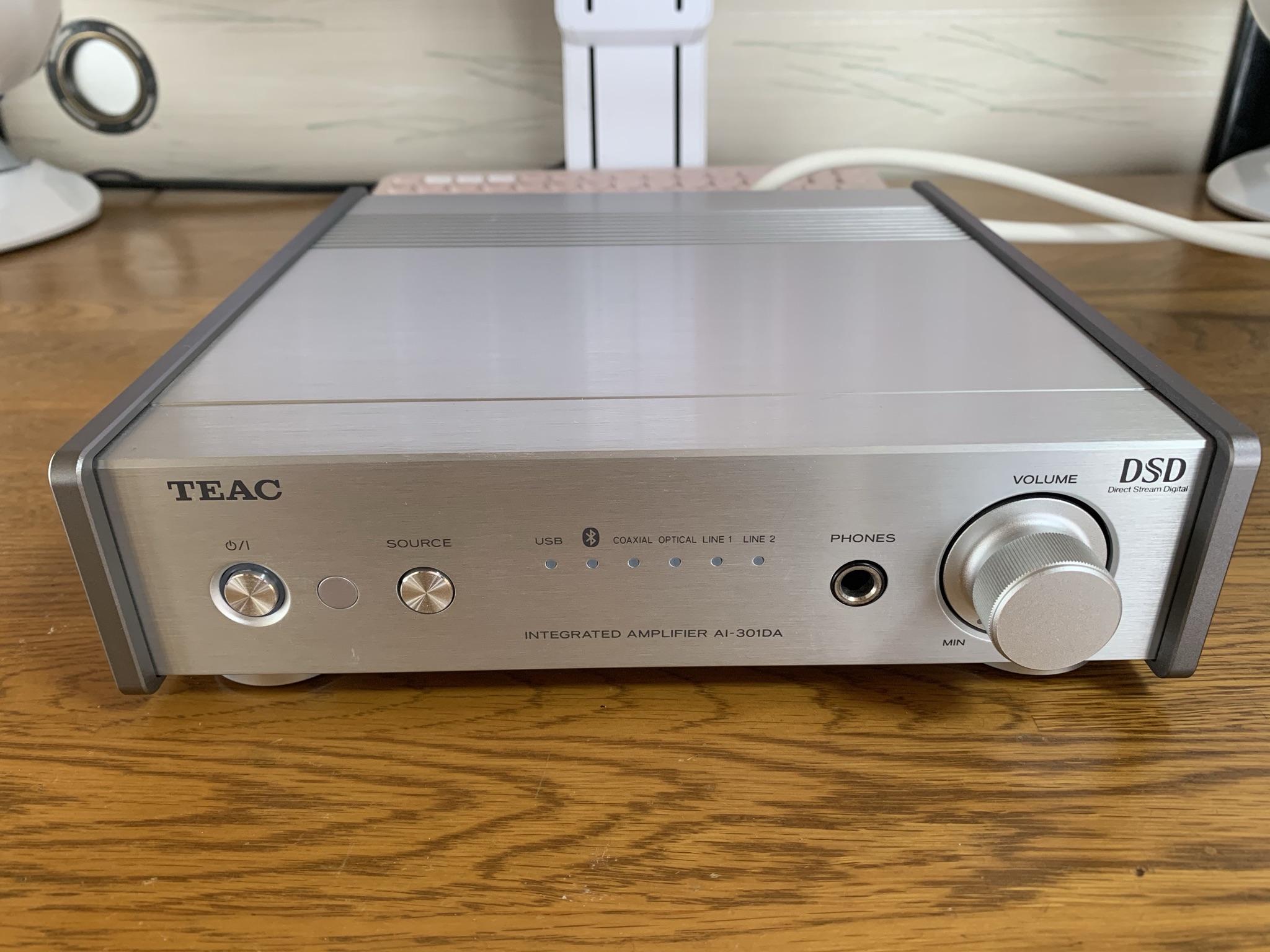 TEAC AI-301DA-SP-S バナナプラグ付属 スピーカーケーブルおまけ